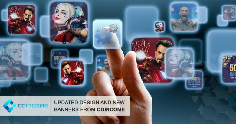 CoinCome.info — Обновленный дизайн и новые баннеры.