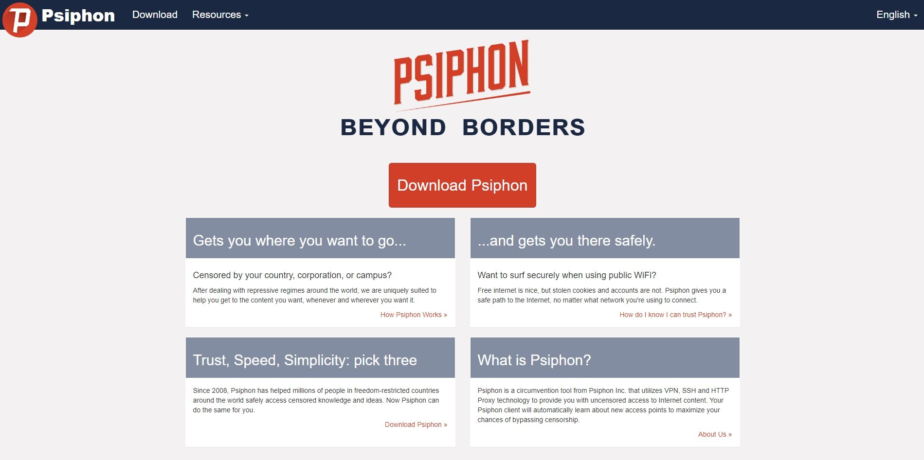 Psiphon3.com - Review and feedback on the free VPN service